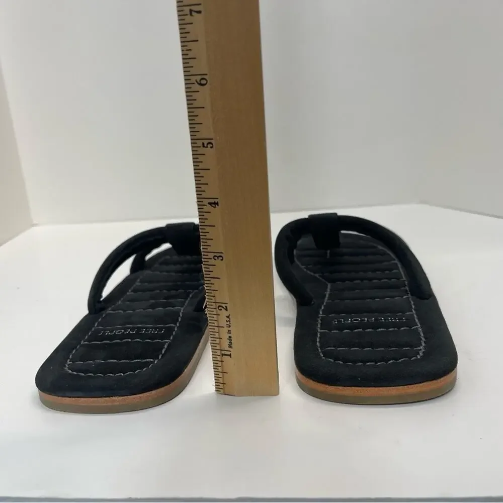 FREE PEOPLE‎ Black Strap Sandal Hadden